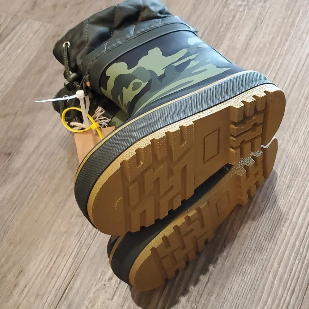 SOLARRAIN Camo Waterproof Snow/Rainboots